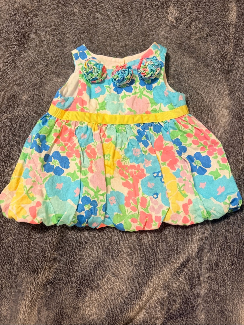 Lilly Pulitzer Pink Blue Baby Dress